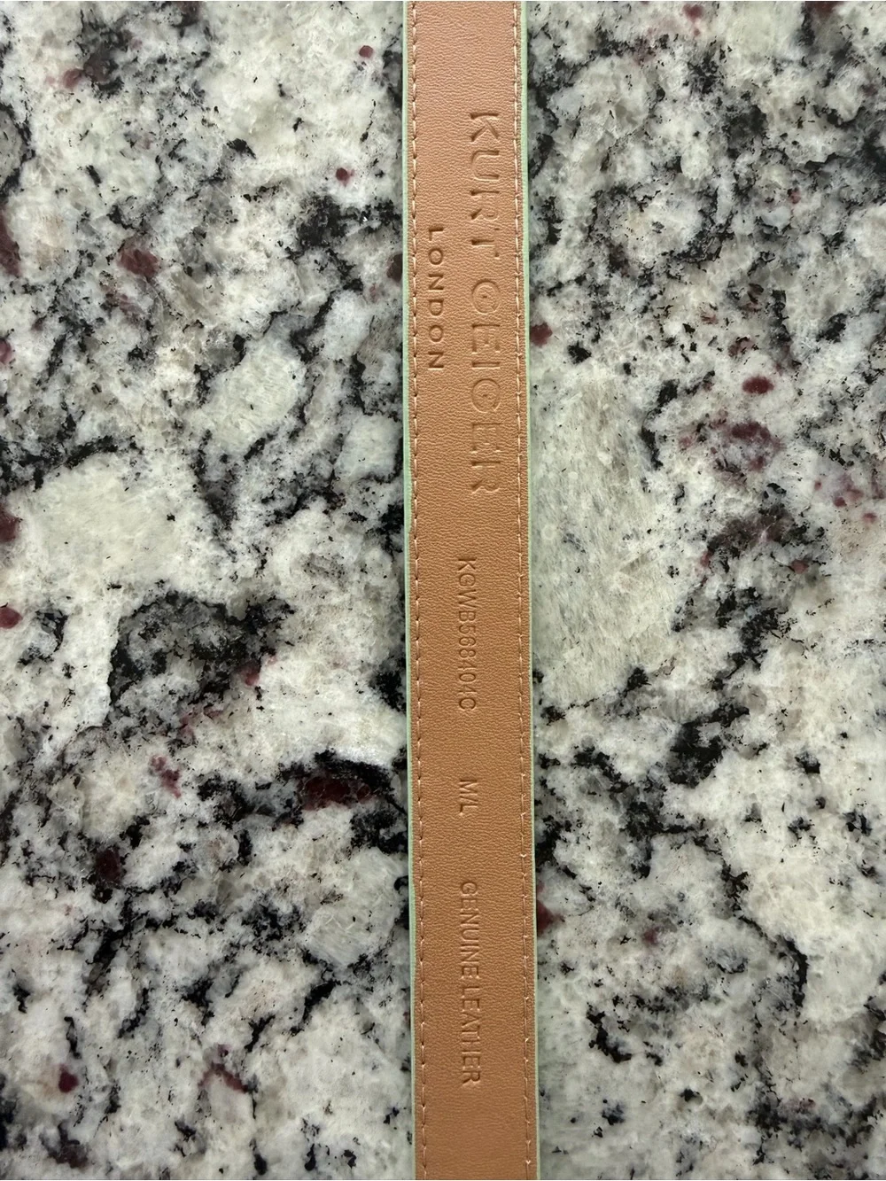 Genuine Suede Leather Rhinestone Belt – Kurt Geiger